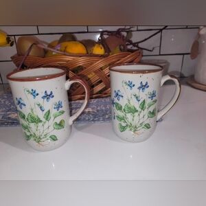 VINTAGE Takahashi Japan Stoneware mugs